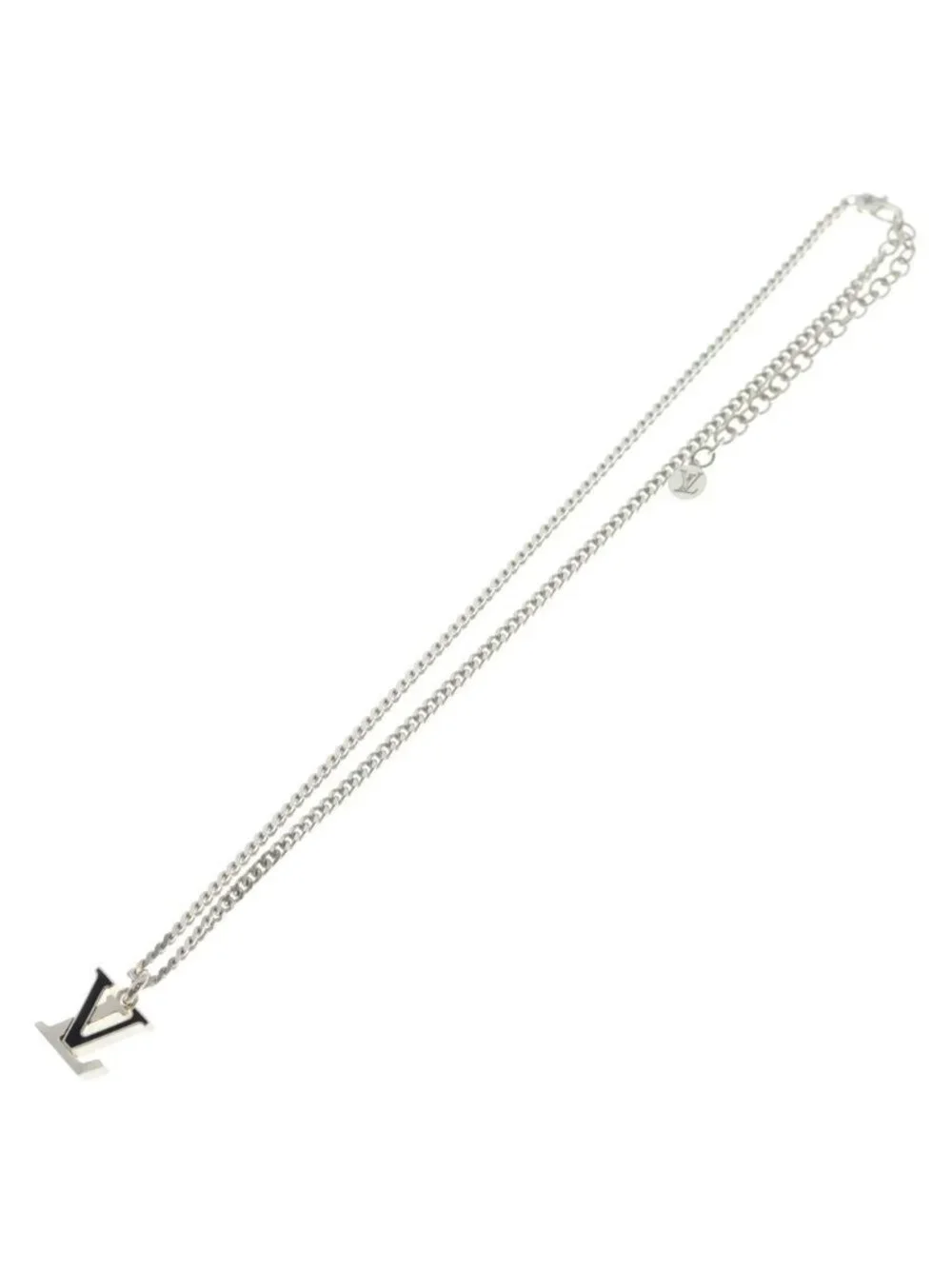 Louis Vuitton Necklace Iconic Pendant Chain Gold